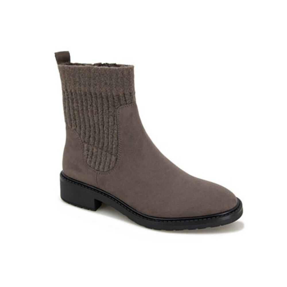 Reaction Kenneth Cole Lambert Ankle Boots Deep Sage Micro – Size 9M